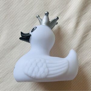 Conrad Tokyo Limited Edition Rubber White Duck Silver Crown Japan Travel Gift